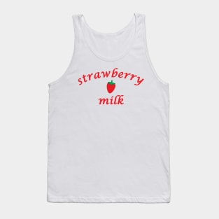 Strawberry Milk Kawaii Cute Tank Top